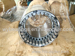 Four-row cylindrical roller bearing for rolling mill