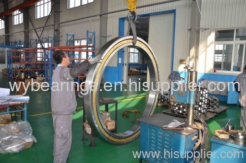 Extreme large size deep groove ball bearing