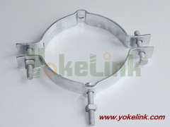 Double Offset Pole Band,Secondary Rack Pole Mounting Bands, offset pole band