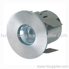 Aluminium LED Recessed Light IP68 with 1pc Cree XRC Chip