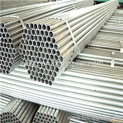 DIN17175 hot dipped galvanized seamless steel pipe