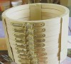 Wooden hoops, embroidering hoop, wooden round hoop for embroidering, double ring
