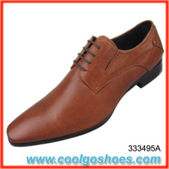 China factory fashion brown men dress shoes