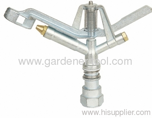 Zinc Farm Impulse Sprinkler Head With Brass Nozzle