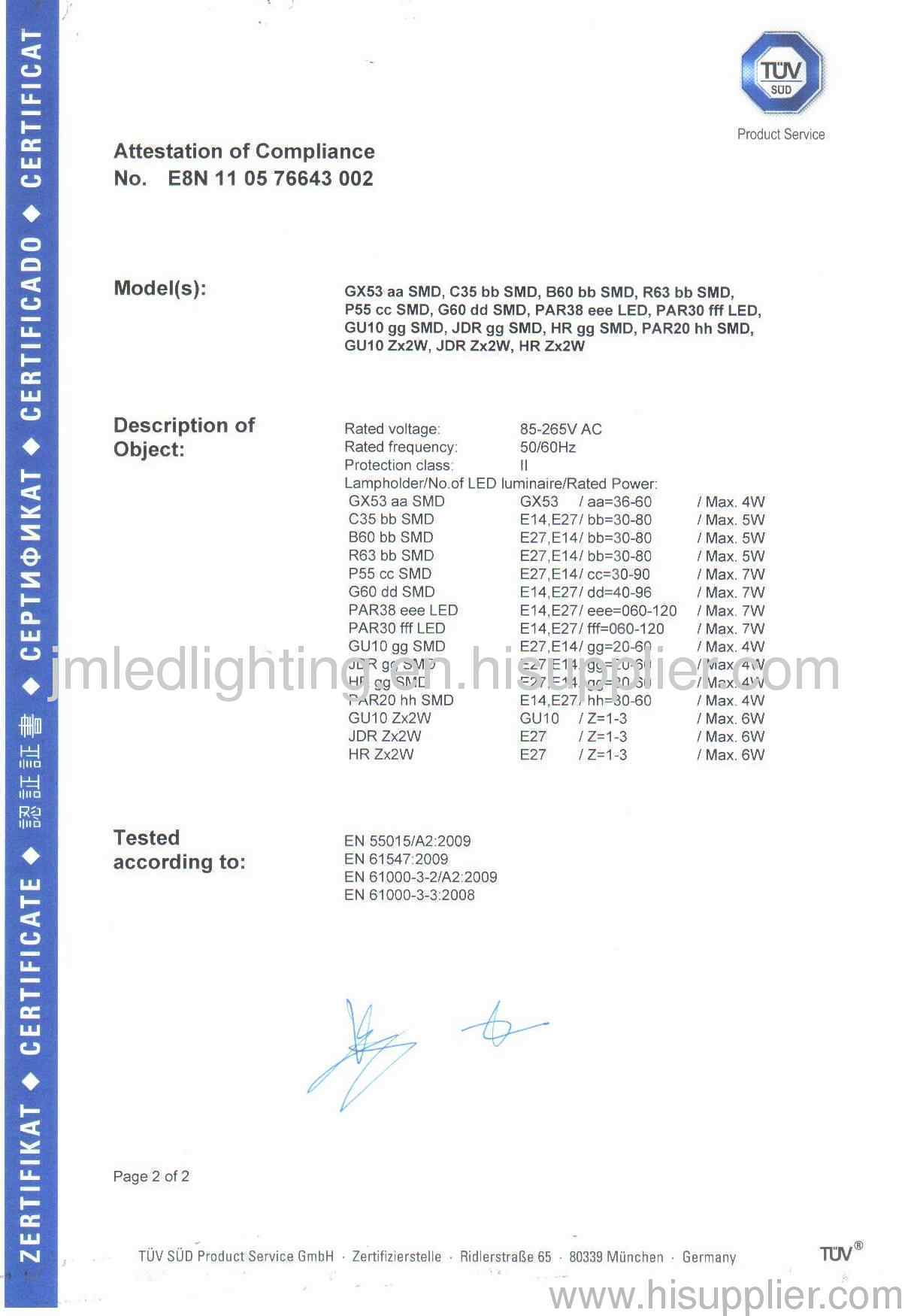 TUV Certificate-2(2)