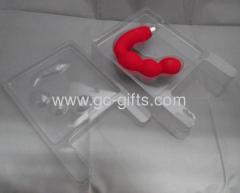 Plastic blister packaging for electronic parts