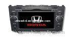 7 Inch Car Dvd Player / Honda Navi Dvd With Mmc / Fm / Navigation System Stereo Cr-8907
