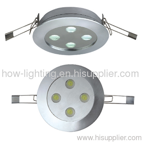 12W Round Aluminium LED Downlight IP20 with 4pcs Cree XRE Ch