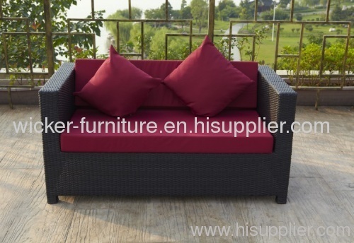 Patio individual and sectional sofa 2-seaters