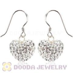 Swarovski Crystal Heart Earrings