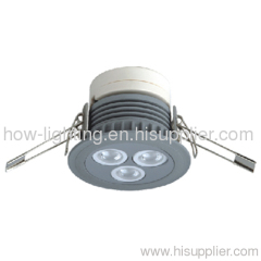 9W Aluminium LED Downlight IP20 with Cree XRE Chips