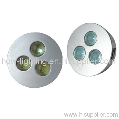 3W PC LED Downlight IP20 with 3pcs Cree XRC Chips