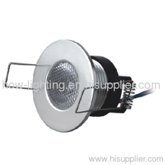 1W Aluminium LED Downlight IP20 Easy Installation