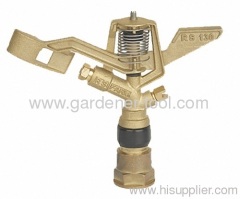 Brass Yard Sprinkler Head With Brass Nozzle