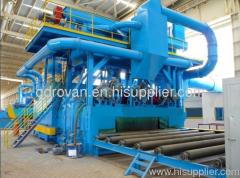 Q69 steel plate,section shot blast cleaning machine