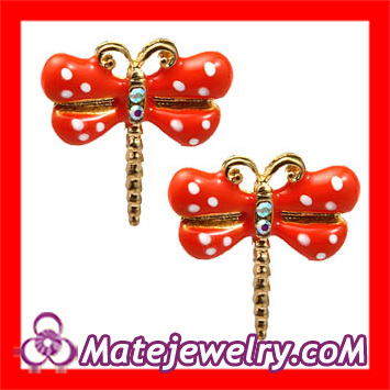 Cute Enamel Stud Earrings