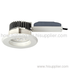 12W Aluminium LED Downlight IP20 with 12pcs Cree MX-6 Chips