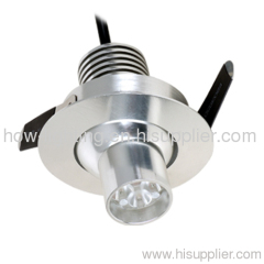 12W Aluminium LED Dwonlight Movable with 4pcs Cree XRE Chips