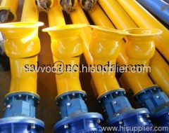 screw conveyor,with hanger bearing,gearbox