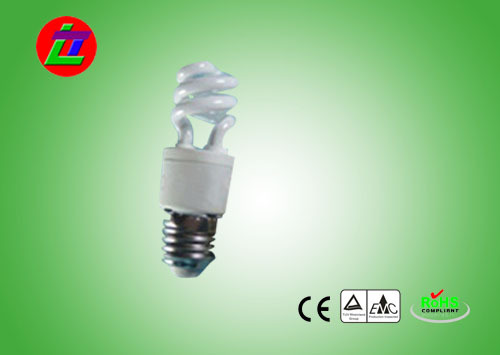 T2 E27 half spiral energy saving light cfl parts