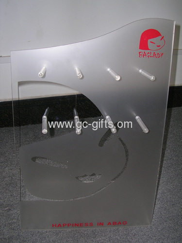 Bespoke L-stand acrylic jewelry display stands