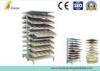 Two Side Adjustable Metal Medical Cabinets Medicine Tray Shelf (ALS-CA002) 800*800*2000mm