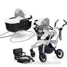 Orbit Baby Stroller Travel System G2 with Bassinet Cradle G2 Black Slate