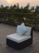 Leisure garden rattan armless chairs