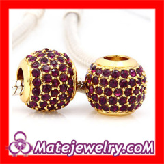 Swarovski Crystal european Pave Beads