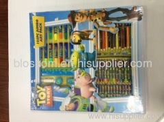 toy story3 105pcs jumbo art pack for kids jumbo drawing set