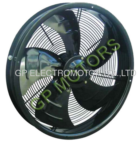 high speed AC inline tube axial fan 380V speed control