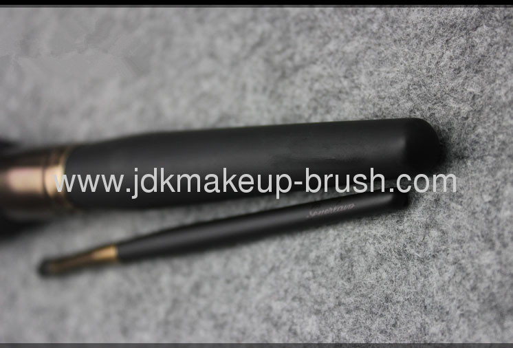Matting handle Makeup Powder brush with Eyeshadow brush kit
