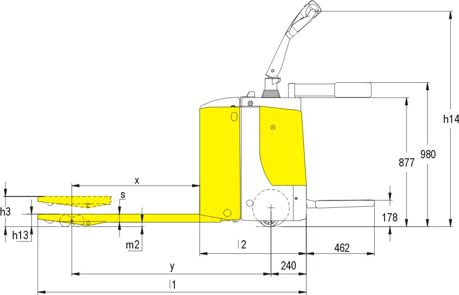 Stand-on Electric pallet truck