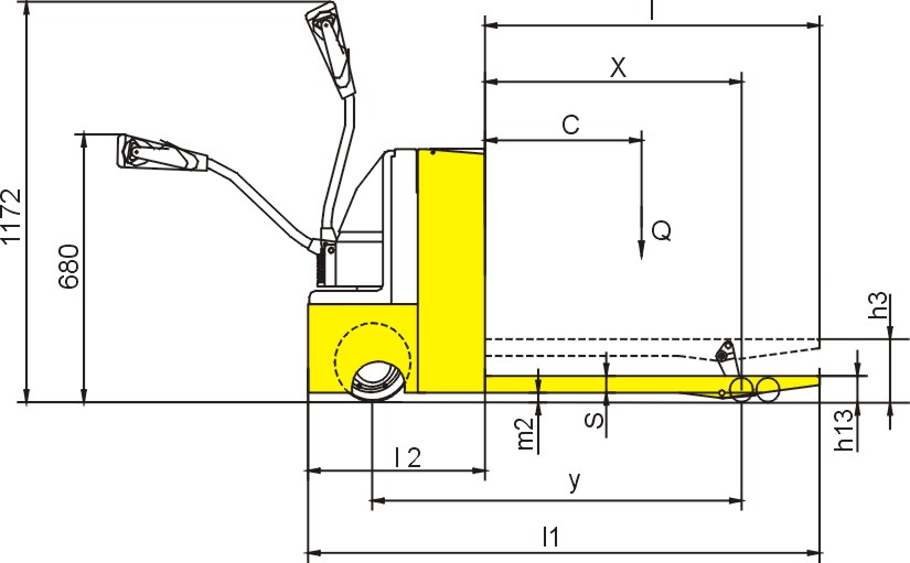 Self-propelled Type Electric Pallet Trucks