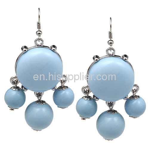 Fashion Chandelier Shaped Bubble Beads J CREW Drop Earrings