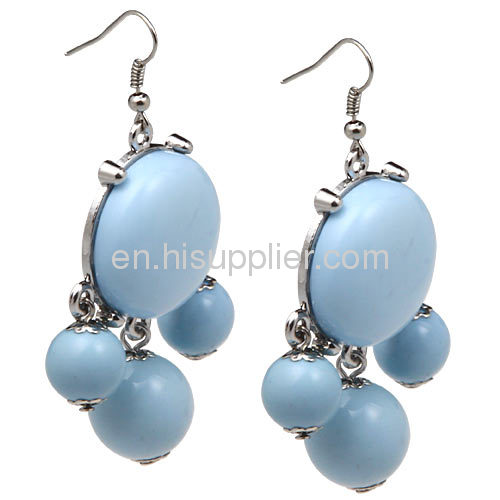 Fashion Chandelier Shaped Bubble Beads J CREW Drop Earrings