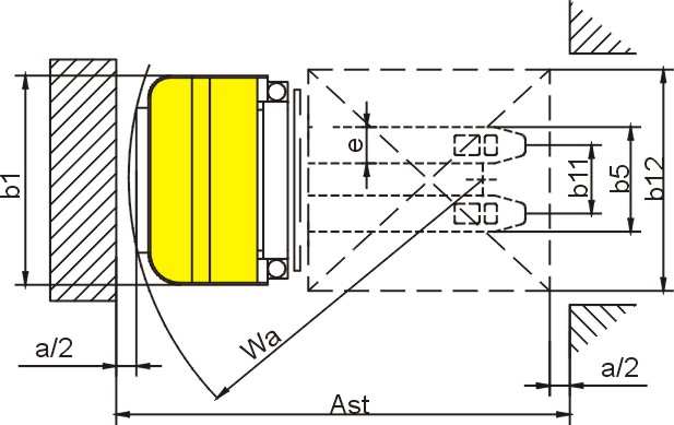 Double Pallet Lifting Electric Stacker