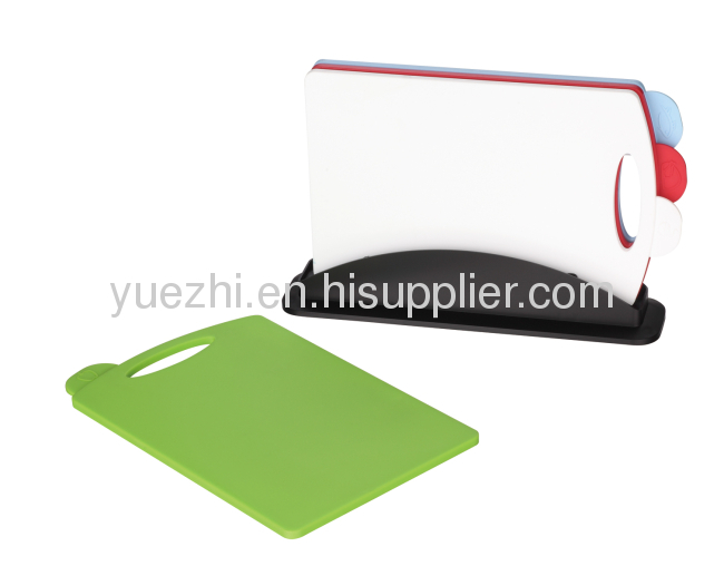 hotselling 4pcs index chopping board 