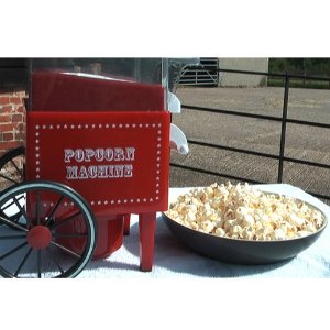 Old fashioned hot air popcorn maker