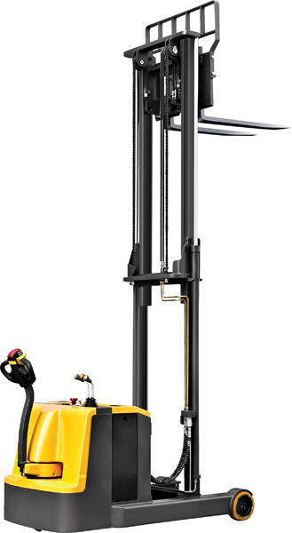 Counterbalanced Electric Reach Stacker