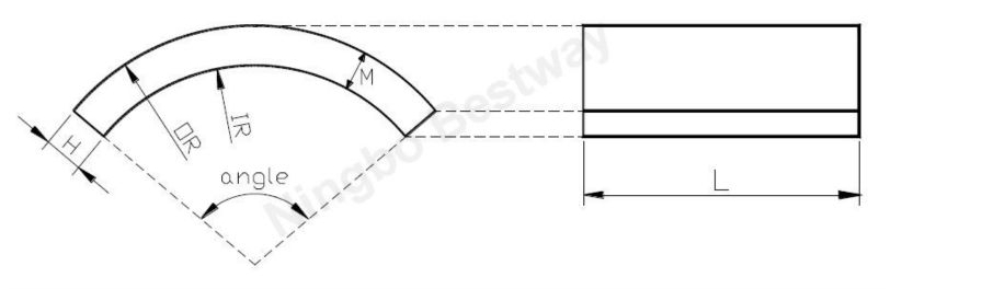 Arc Neodymium magnets with Cooper coating 