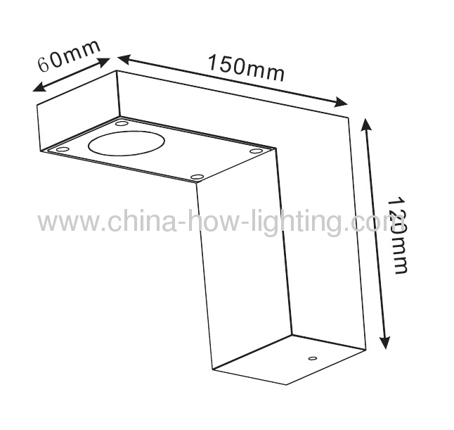 3W Aluminium Garden Lamp IP54 with Build-in Constan Current Driver