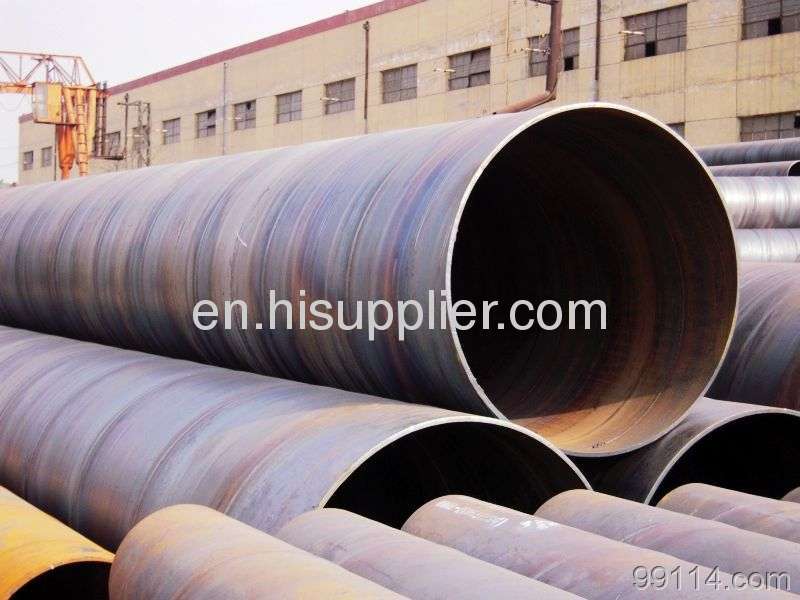 Q235 welded carbon sprial steel pipe