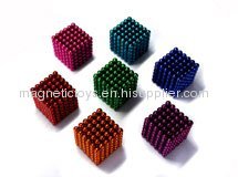 sintered NdFeB colorful magnetic sphere