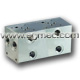 Aluminum Rexroth Parallel Circuit Normal / High Flow Hydraulic Bar Manifolds of NG10 Valves