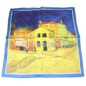 Cheap High QualityFashion Silk Scarf Square For Women