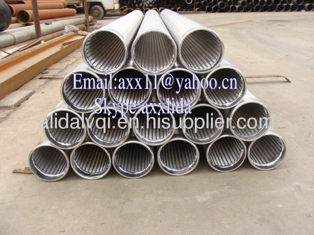 high quality wedge/Johnson wire screen direct factory