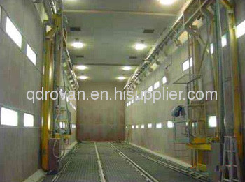 Q26 Series Air Blasting Room Used in Steel Structures