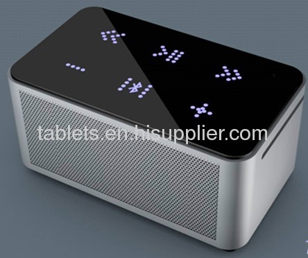 cool aluminum hi if portable bluetooth speaker | wireless bluetooth speaker with touch button design