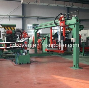 All steel radial ply tyre single stage building machine